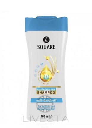 Оздоровлюючий шампунь проти лупи, 4 square, 400 мл