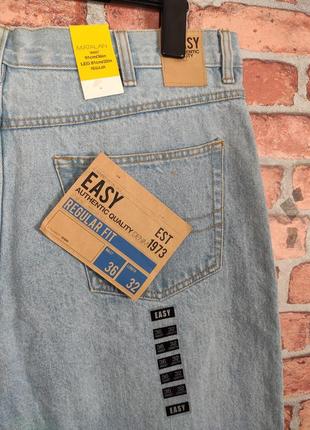 Прямые джинсы штаны easy regular fit3 фото