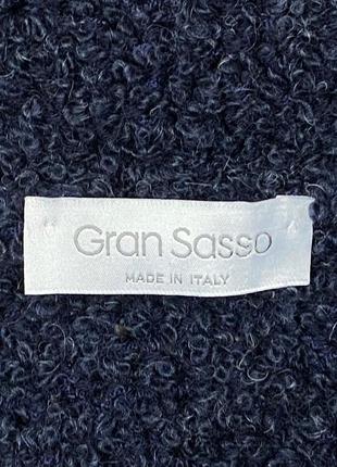 Удлиненный шерстяной жилет gran sasso9 фото