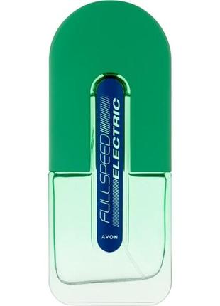 Туалетна вода для чоловіків avon full speed electric 75 ml