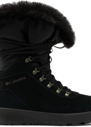 Оригінал! зимові високі, теплі, водонепроникні черевики. р. 38.5 columbia slopeside village