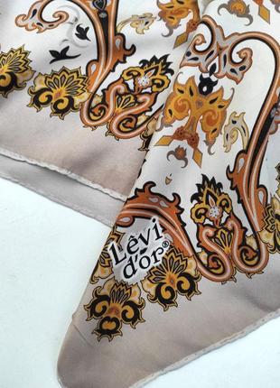 Levi d’or очень красивый платок платок с принтом4 фото