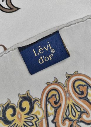 Levi d’or очень красивый платок платок с принтом2 фото