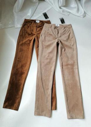 Брюки вельвет рубчик чудовий стильний варіант будуть красиво виглядати як під каблук так і з кросівк