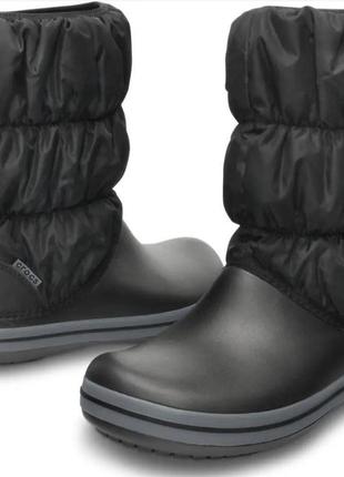 Чоботи crocs winter puff boot