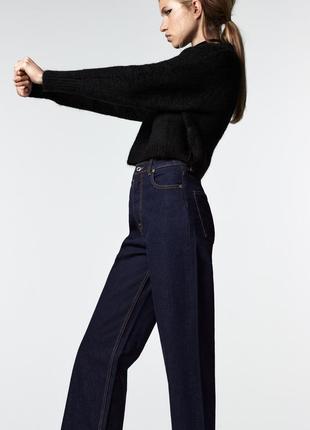 Zara zw premium 905 cropped jeans4 фото