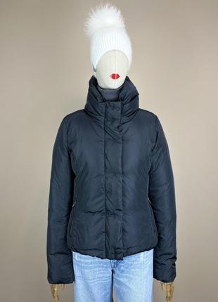 Max mara weekend duvetica uniqlo massimo dutti пуховик куртка пух перо черная короткая высокая горловина легкий зимний демисезон