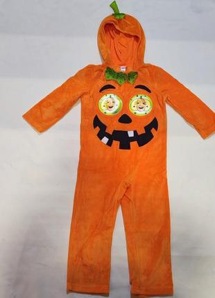 Карнавальный маскарадный костюм тыква на хеллоуин8 фото