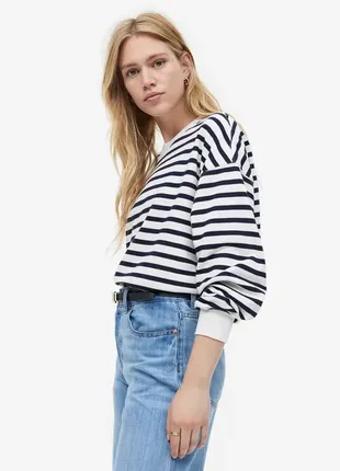 Свитшот в полоску h&amp;m 1183652001