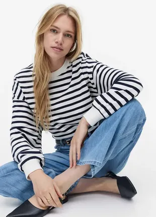 Свитшот в полоску h&amp;m 1183652001