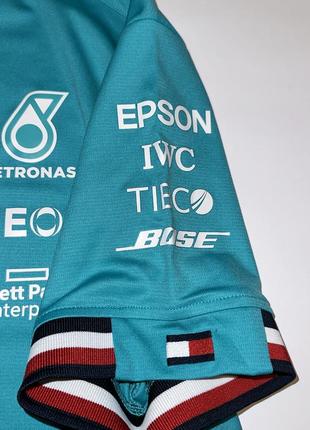 Футболка mercedes amg petronas 2021 team issue winners t-shirt – tommy hilfiger6 фото