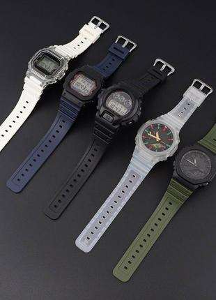 Ремешок для часов casio g-shock dw5600 / gw5000 / gwx-5600 / ga-2100 / gw-6900 / gw-b5600 / gw-m56108 фото