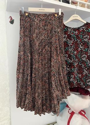 Красивая юбка плиссе topshop