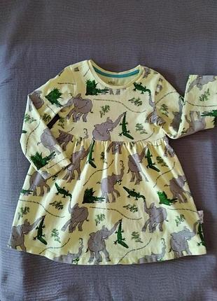 Веселое платьице 2-3 года