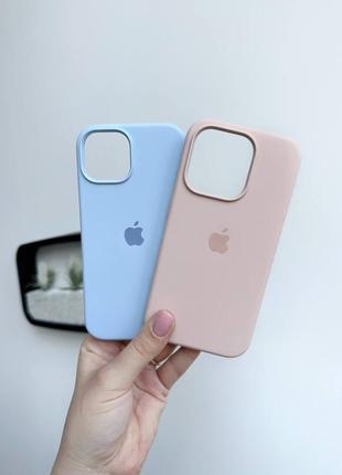 Чохол силіконовий iphone 15, 15 plus, 15 pro, 15 pro max