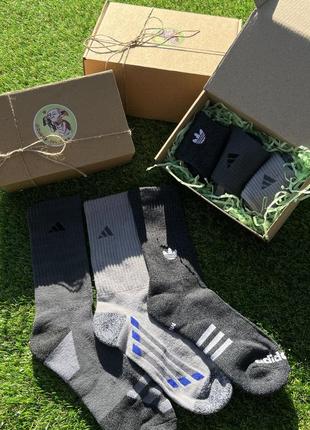 Подарунковий набір шкарпеток adidas1 фото
