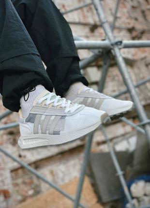 Кросівки чоловічі аdidas originals retropy в білому кольорі