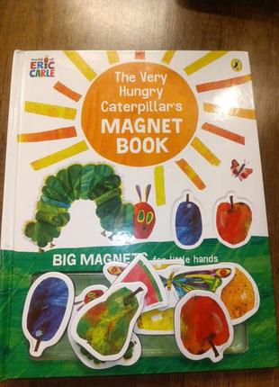 Нига very hungry caterpillars magnetic book1 фото