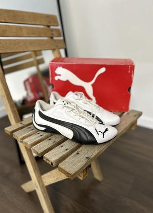 Новые мужские кроссовки white puma drift cat оригинал