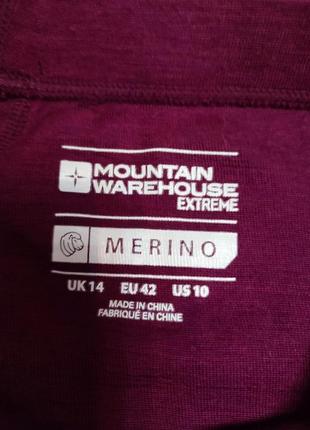 Термо брюки подштанники с мерино шерстью mountain warehouse шерстяные3 фото