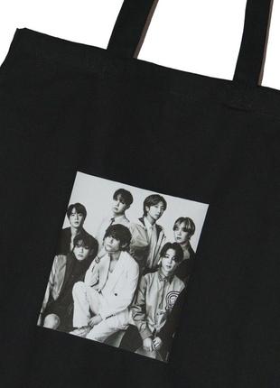 Эко сумка шоппер bts