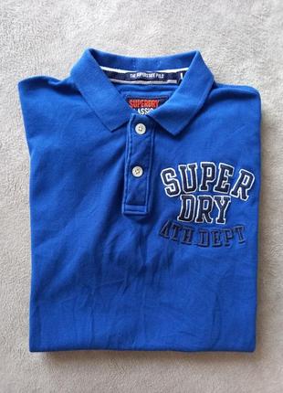 Брендова футболка поло superdry.