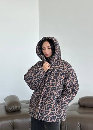 Жіноча куртка пуховик oversize зима❄️ до -30⁰🌡