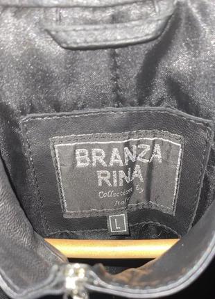 Кожаная жилетка branza rina4 фото