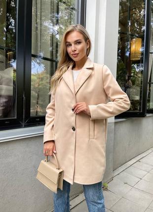 Женское классическое кашемировое пальто 🍂 на подкладке7 фото