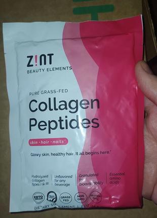Чисті пептиди колагену від тварин трав’яного відгодовування, без смакових добавок, 56,6 г3 фото