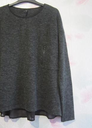 Крутой/свитер/кофта/блуза/ с эффектной спинкой/ от y.a.s.4 фото