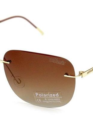 Сонцезахисні окуляри silhouette (polarized) 9953-011 фото