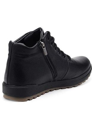 Черевики чоловічі зимові чорні натуральна шкіра