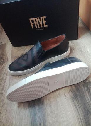 Слипоны мужские кожаные frye. оригинал из сша.3 фото