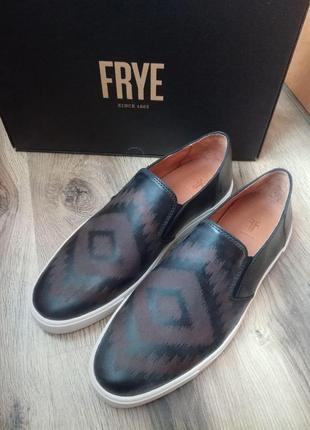 Слипоны мужские кожаные frye. оригинал из сша.4 фото