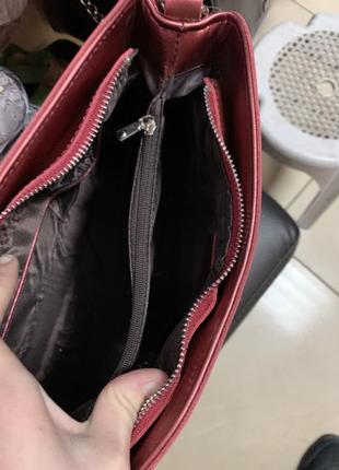 Кожаная сумка сумка кожаная через плечо кроссбоди michael kors6 фото