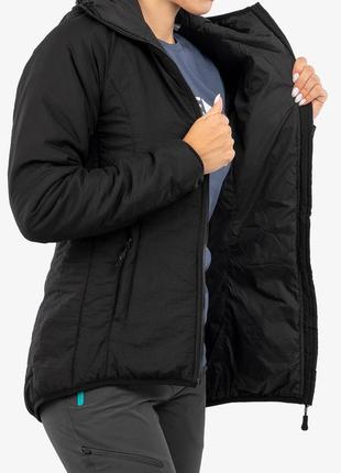 Женская куртка helikon wolfhound hoodie женская - черная s6 фото
