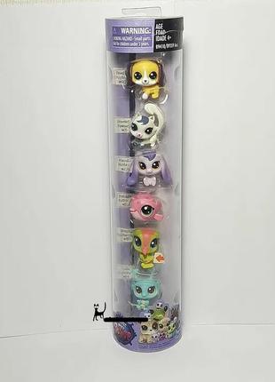 Littlest pet shop lps лпс пет шоп набор фигурки с эксклюзивными зверьками