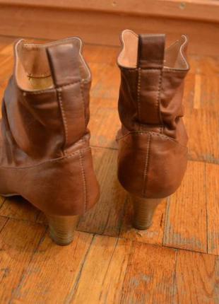 Осенние ботинки на каблуке tally weijl2 фото