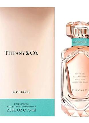 Парфумированная вода tiffany & co rose gold6 фото