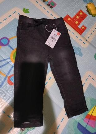 Новые детские джинсы с этикеткой 80 р sinsay