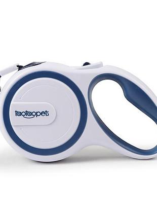 Поводок рулетка для собак taotaopets 173320 3 m blue