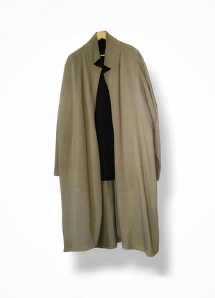 Трикотажный кардиган asos коттон хлопок пальто летнее длинный макси оверсайз в бохо стиле