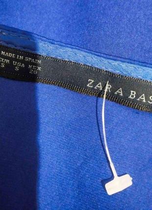 484.комфортная яркая блузка оверсайз успешного испанского бренда zara6 фото