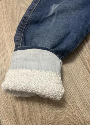 Зимние утепленные джинсы на 2,5-3 года3 фото