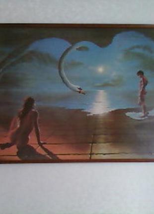 Картина на крыльях любви