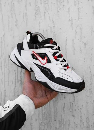 Зимние кроссовки nike m2k tekno winter black white (термо)41-43-44-45-46