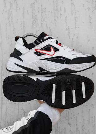 Зимние кроссовки nike m2k tekno winter black white (термо)41-43-44-45-4610 фото