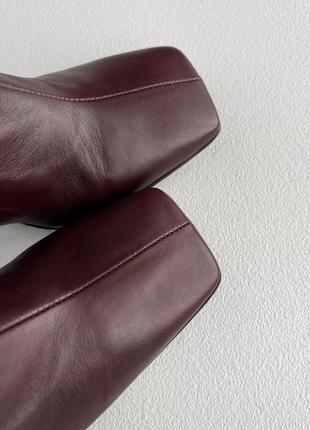 , ботінки з квадратним носком , ботільони з квадратним носом , полусапожки с...