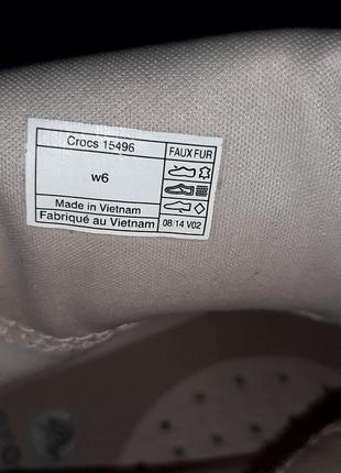Оригинальный женский деми сапоги Bemburry crocs5 фото